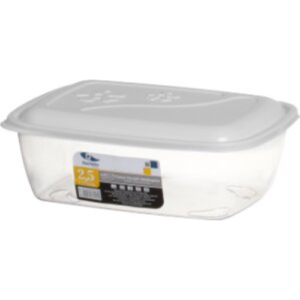 Caja rectangular versátil 2.5L