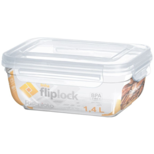 Taper rectangular Fliplock 1.4L