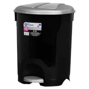 Contenedor c/Pedal 34L Negro