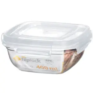Taper cuadrado Fliplock 400ml