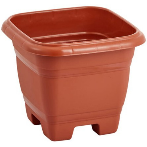 Maceta Quadrado Bella Fiore Terracota Nº 42 29.6L