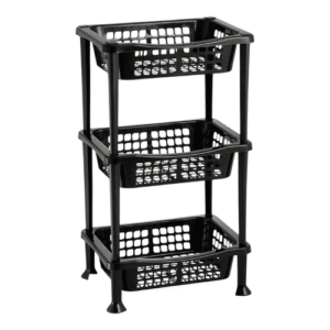 500x500 - 2026-03-14T130942.697 Rack organizador rectangular negro de 3 niveles
