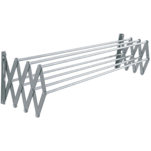 Tendedero de pared aluminio 1m