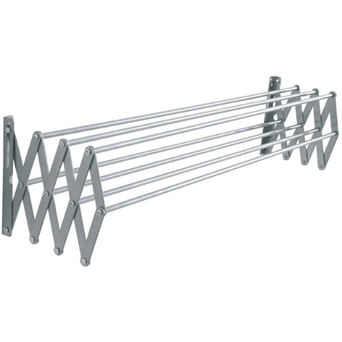 Tendedero de pared aluminio 1m