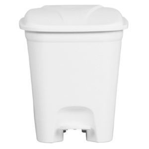 500x500 (12) Contenedor para residuos cuadrado 7.5L Blanco