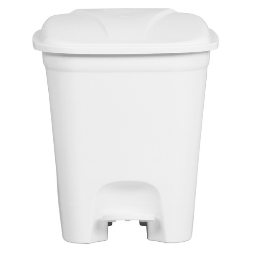 Contenedor para residuos cuadrado 7.5L Blanco