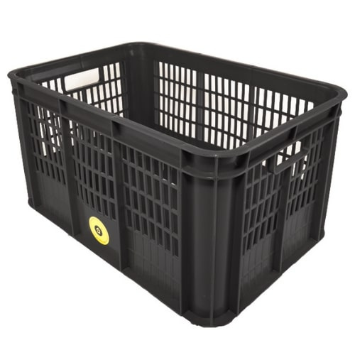 Cajón cosechero fondo lleno Negro